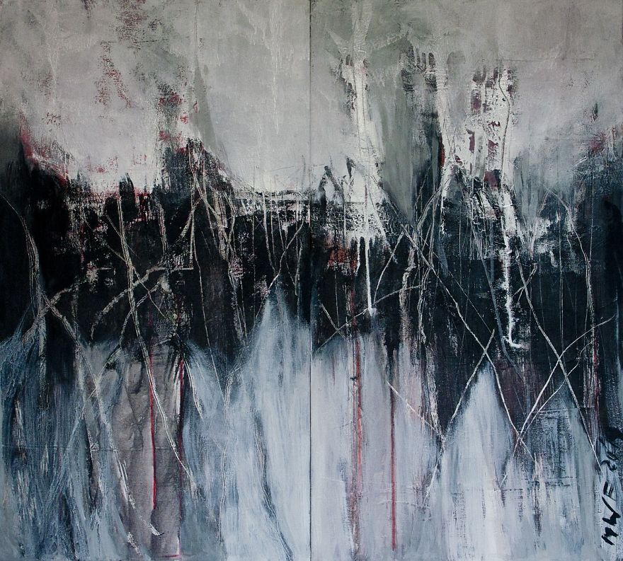 My Wife Is Disapearing In Parallel Unieverse Through Her Art