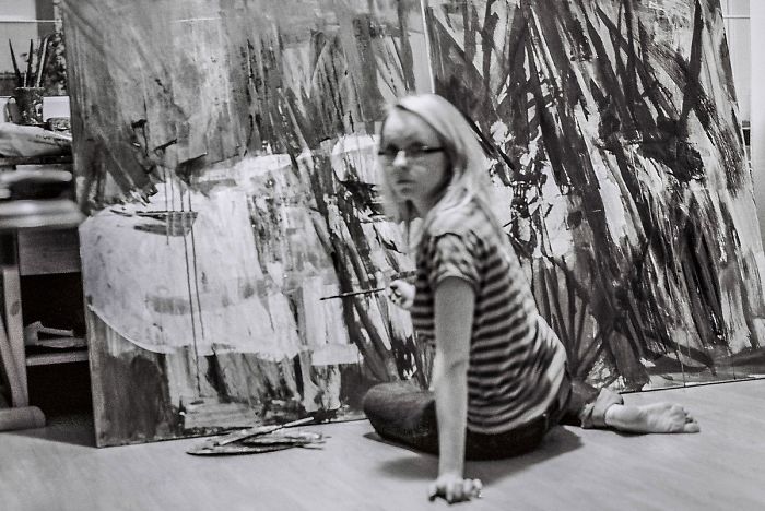 My Wife Is Disapearing In Parallel Unieverse Through Her Art