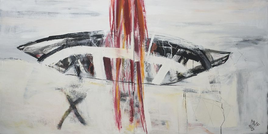 My Wife Is Disapearing In Parallel Unieverse Through Her Art