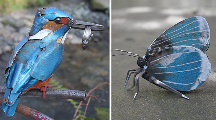 I Turn Scrap Metal Into Animals