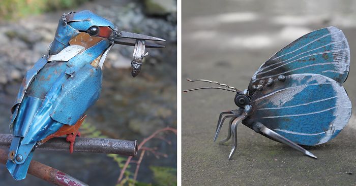 I Turn Scrap Metal Into Animals