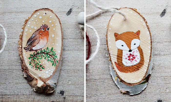 It’s The Little Things That Make Christmas Special, So I Paint Them On Small Pieces Of Wood