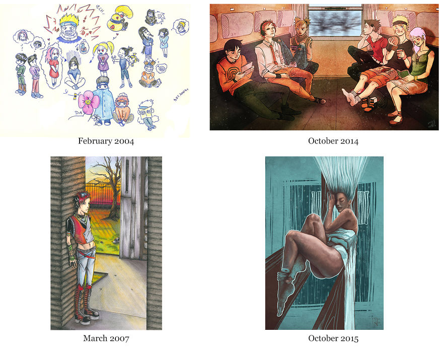 My Progress - Fanart And Original Work