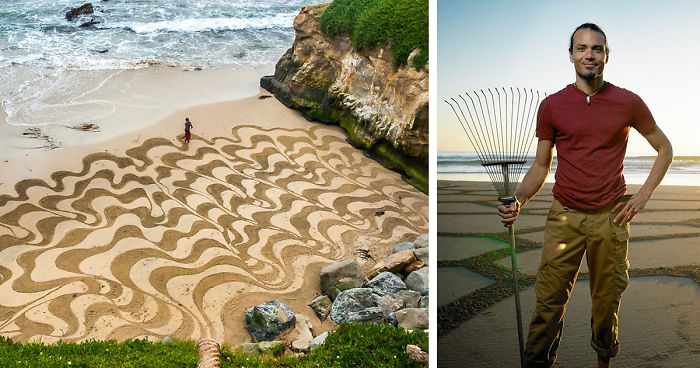 Man Quits His Job After Visiting Burning Man, Spends 10+ Years Drawing In The Sand