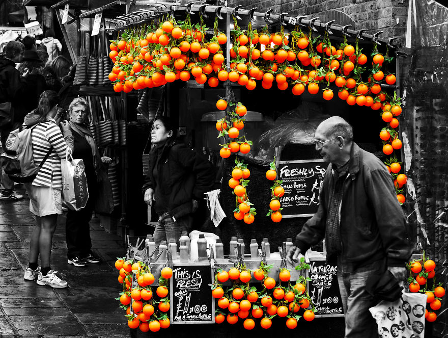 My Street Photography In Selective Color