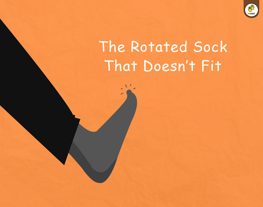 The Rotated Sock