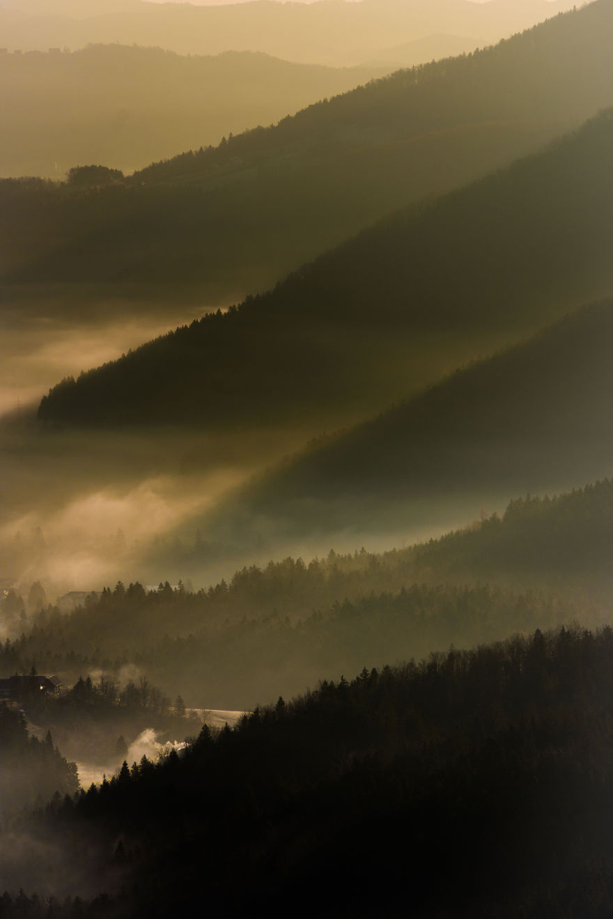 Chasing Sunrays In My Slovenian Hometown