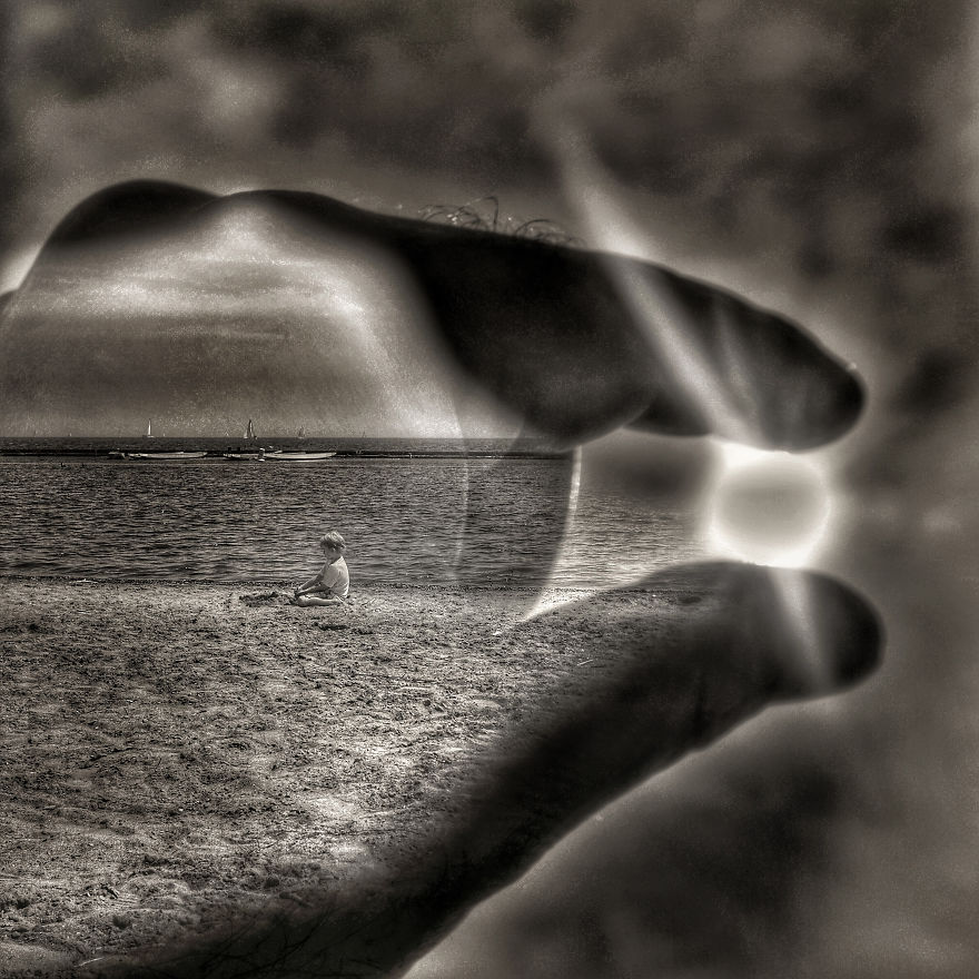 Surreal Cityscapes And Portraits I Created In-Camera Without Photoshop