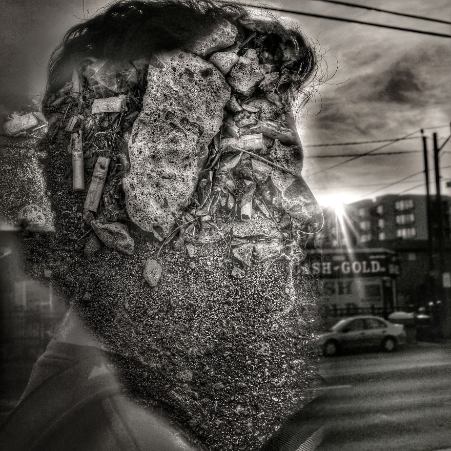 Surreal Cityscapes And Portraits I Created In-Camera Without Photoshop