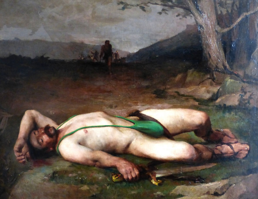 French Artist Restores Flea Market Paintings And Adds His Own Stories To Them French Artist Restores Flea Market Paintings And Adds His Own Stories To Them