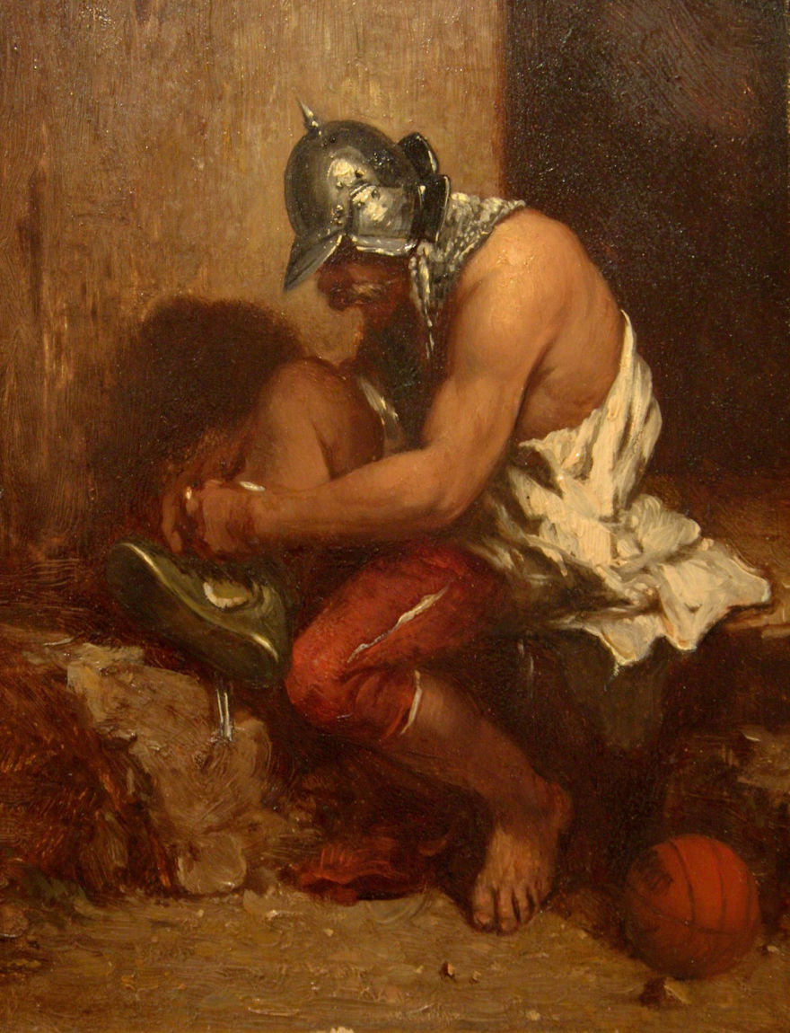 French Artist Restores Flea Market Paintings And Adds His Own Stories To Them French Artist Restores Flea Market Paintings And Adds His Own Stories To Them