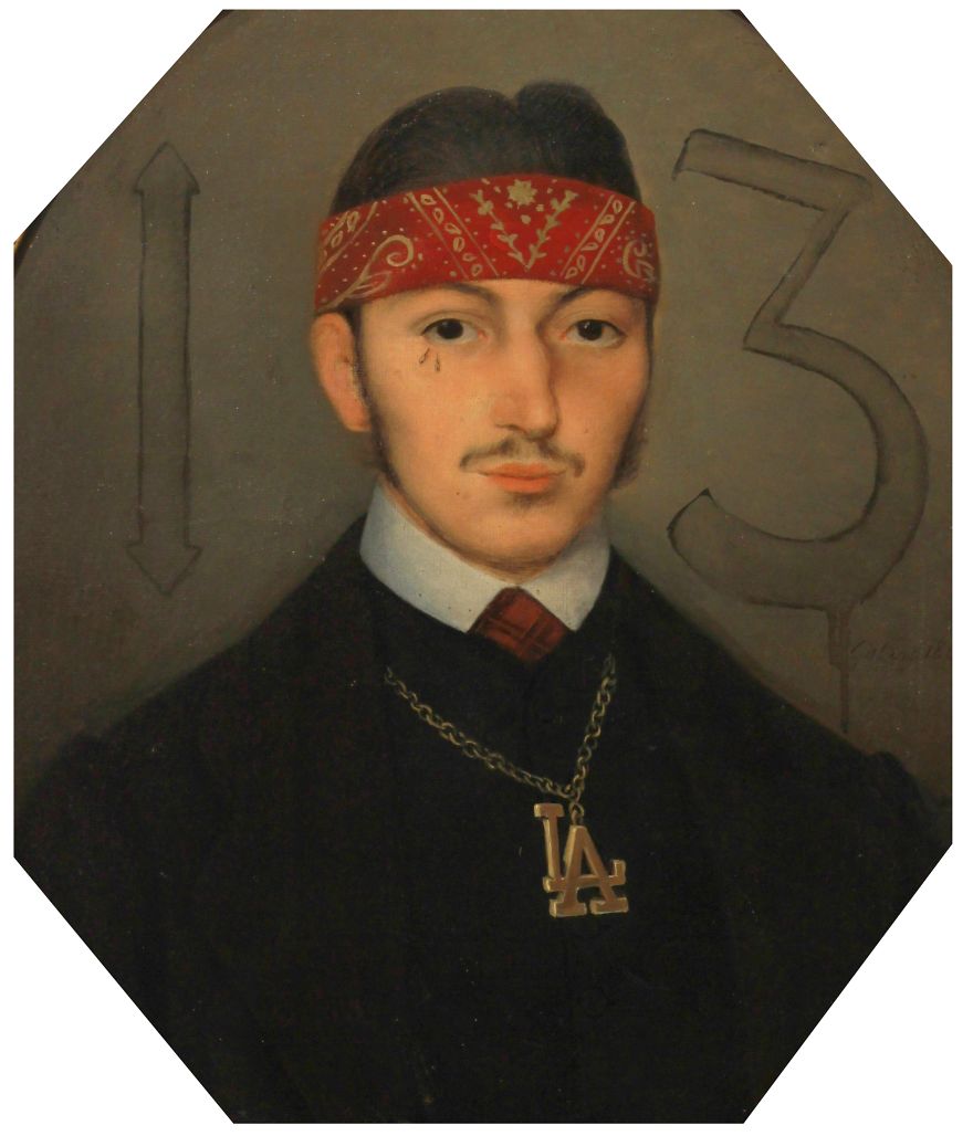 French Artist Restores Flea Market Paintings And Adds His Own Stories To Them