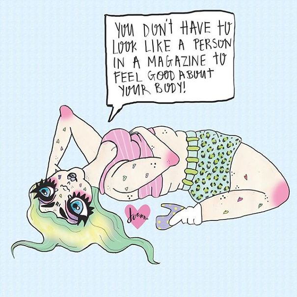 These Illustrations Will Make You Feel Good In Your Body And Soul