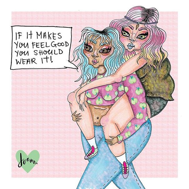 These Illustrations Will Make You Feel Good In Your Body And Soul