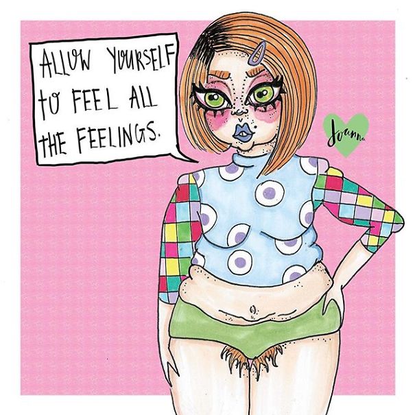 These Illustrations Will Make You Feel Good In Your Body And Soul