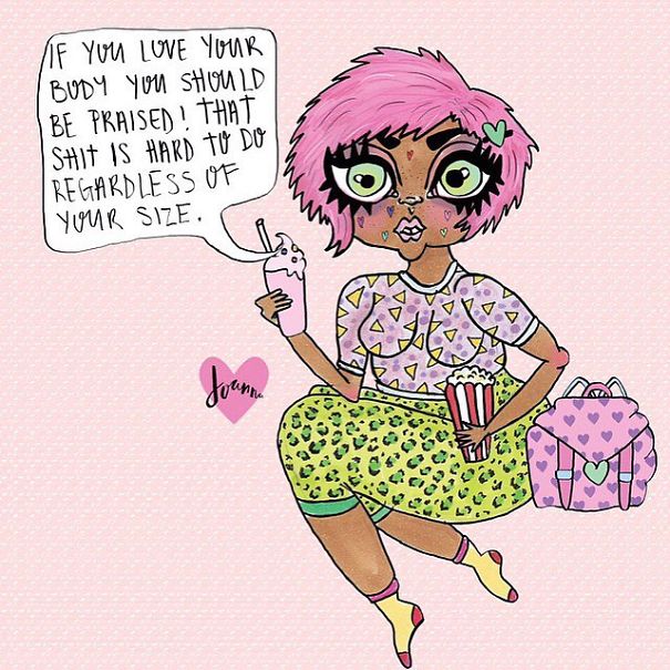 These Illustrations Will Make You Feel Good In Your Body And Soul