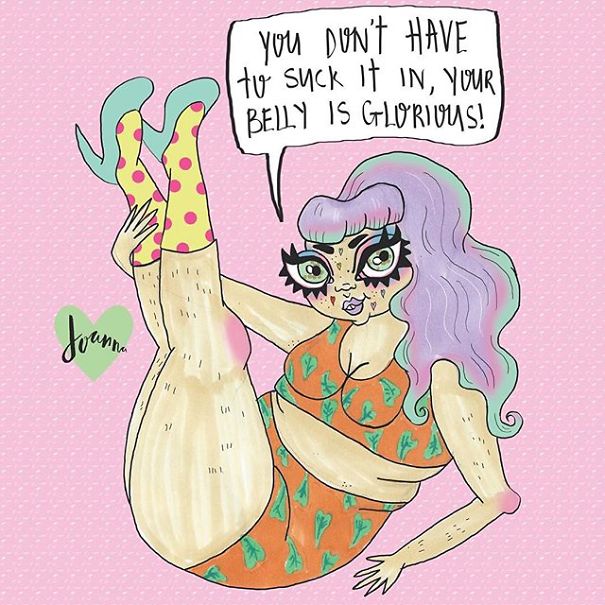 These Illustrations Will Make You Feel Good In Your Body And Soul