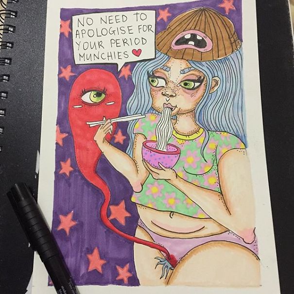 These Illustrations Will Make You Feel Good In Your Body And Soul