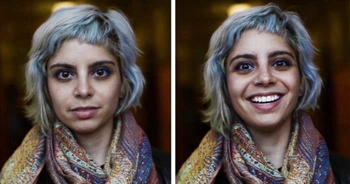 Student Captures What Happens When People Are Told They Are Beautiful