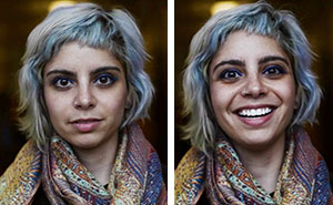Student Captures What Happens When People Are Told They Are Beautiful