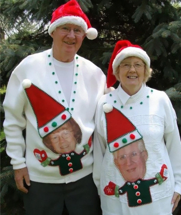 Couples Ugly Christmas Sweaters
