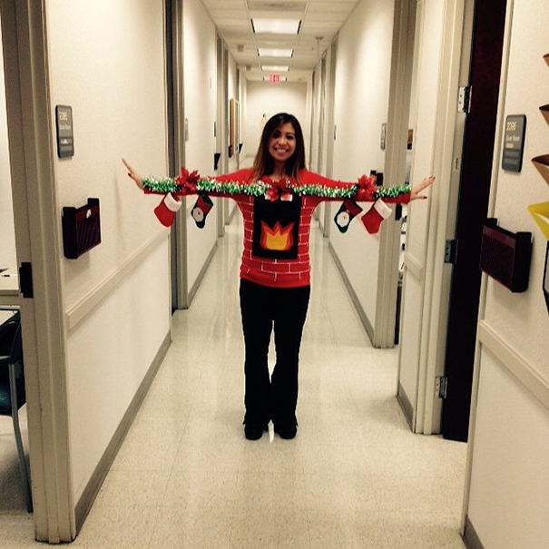 Fireplace Ugly Christmas Sweater