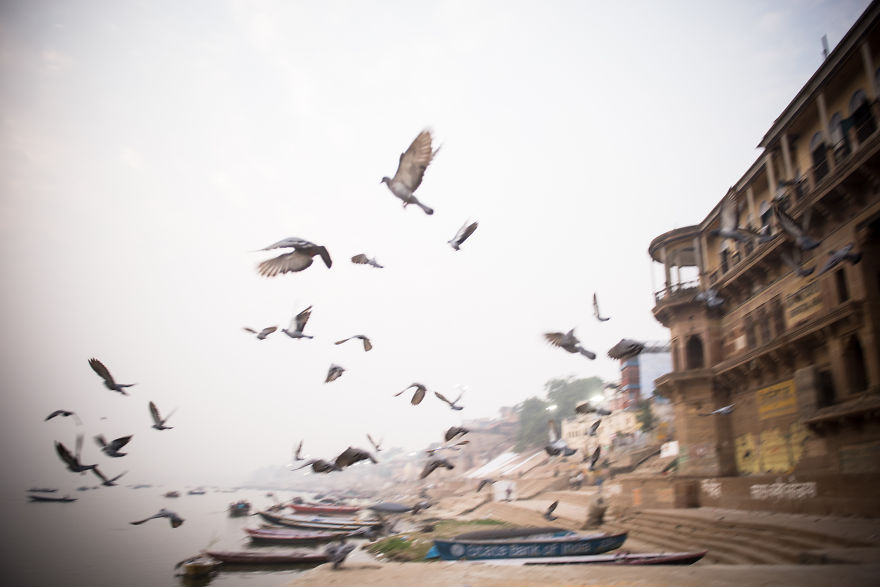 Everyday Life In The City Of Varanasi That I Captured During My Travels