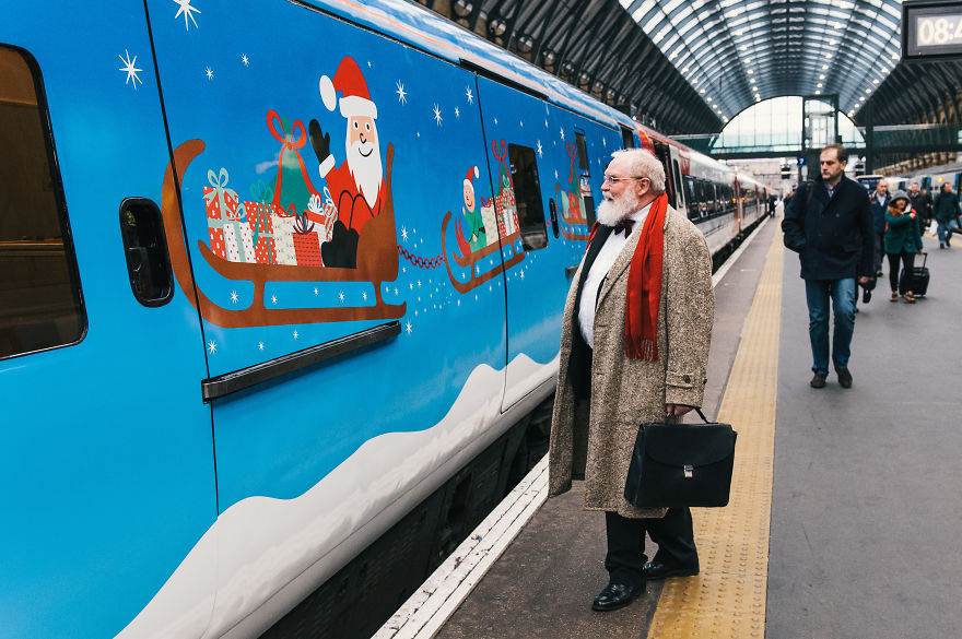 Virgin Media Unveils Flagship Christmas Trains Designed By Children Virgin Media Unveils Flagship Christmas Trains Designed By Children