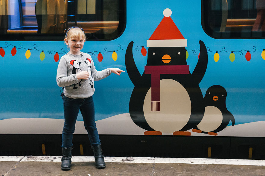 Virgin Media Unveils Flagship Christmas Trains Designed By Children Virgin Media Unveils Flagship Christmas Trains Designed By Children