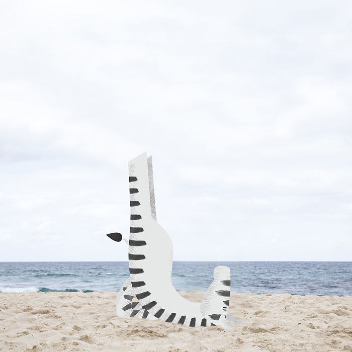 We Illustrate Cute Animals Doing Yoga To Inspire Children And Adults