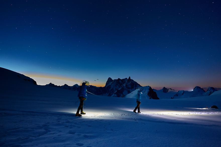 We Went Camping On Alpine Glaciers To Capture The Beauty Of The Starry Skies