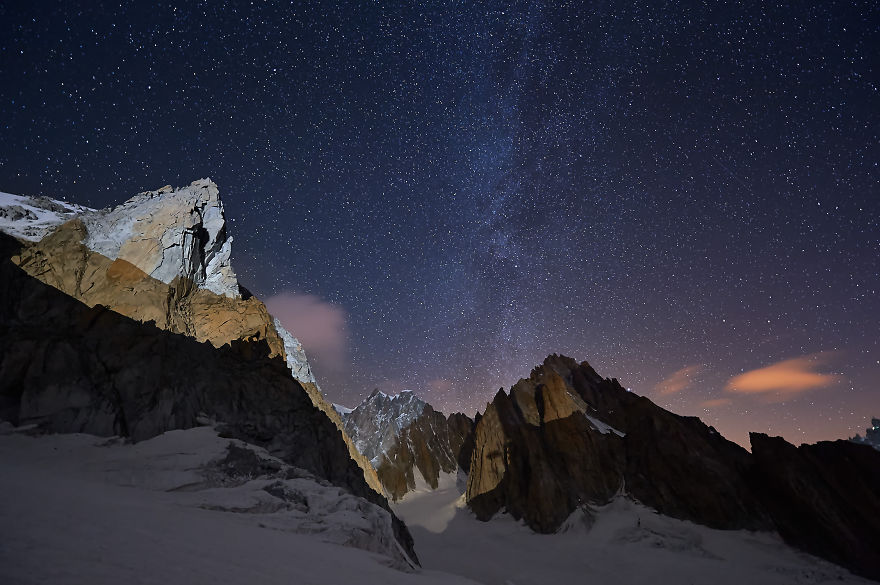 We Went Camping On Alpine Glaciers To Capture The Beauty Of The Starry Skies