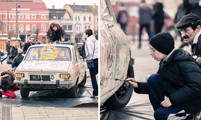What Happens If You Leave A Car In The City Center Of Cluj, Romania?