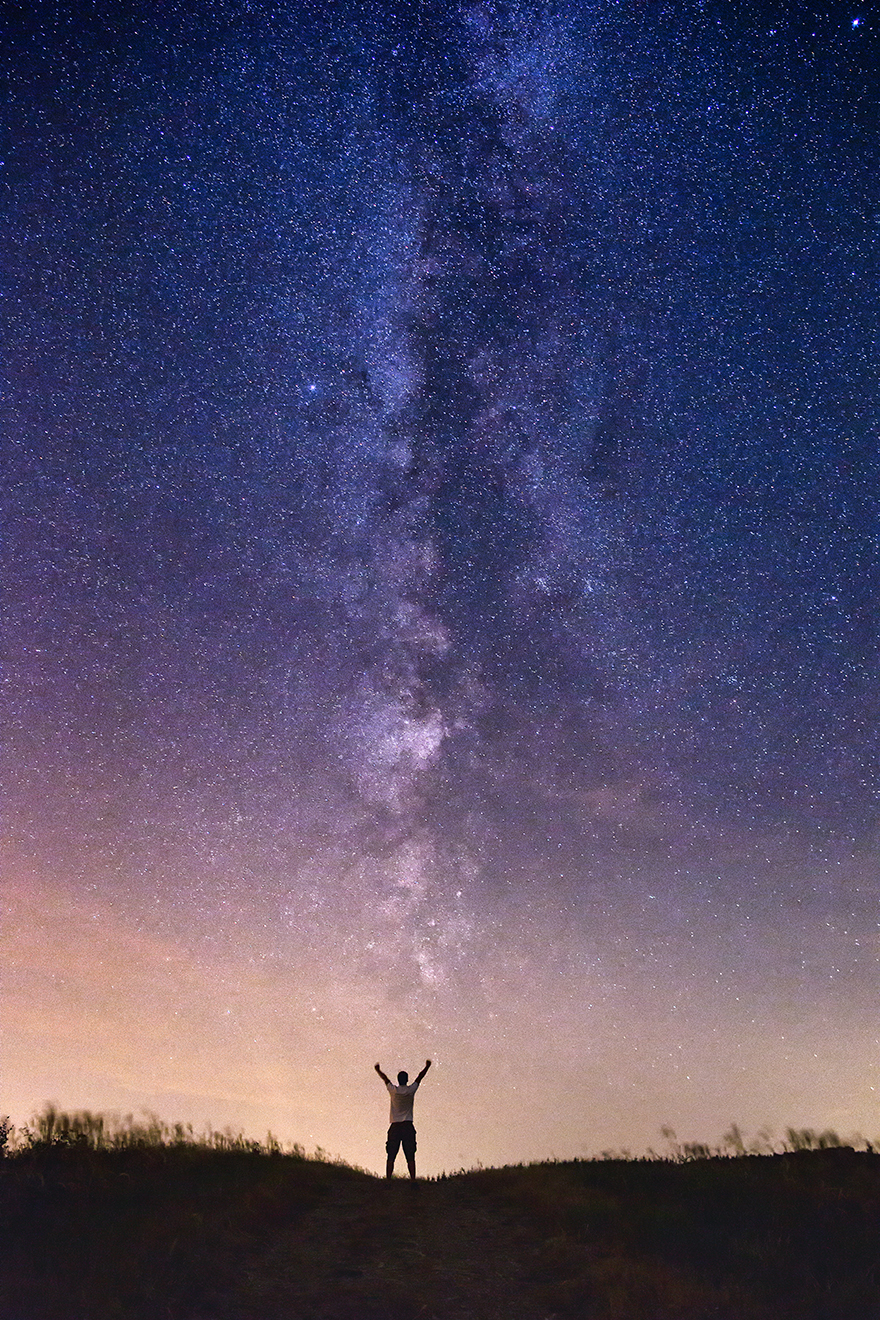 While Shooting Starry Skies I Realized How Small I Am On This Planet