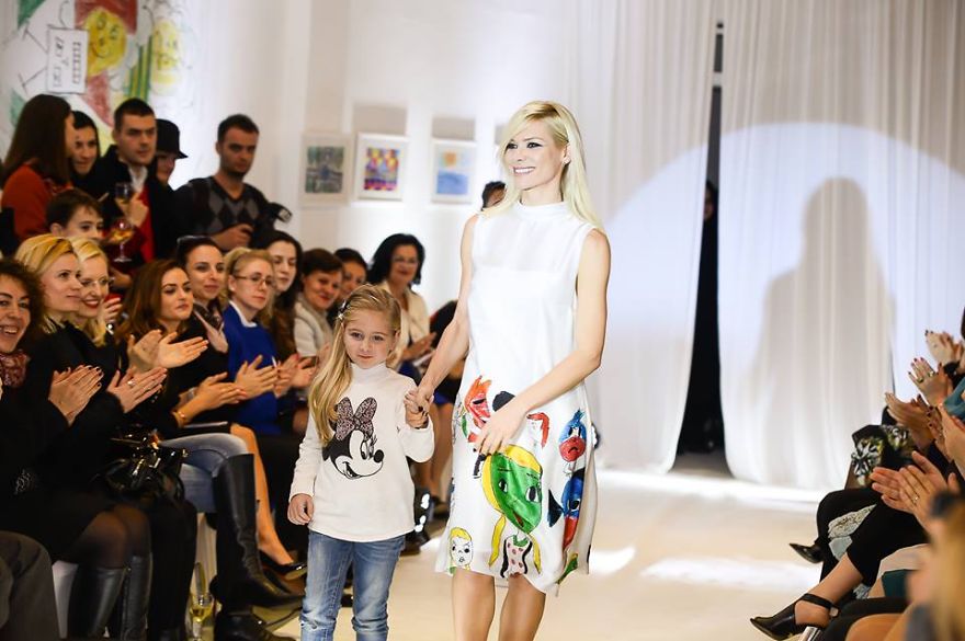 Deaf Pupils' Drawings Turned Into A Beautiful Fashion Collection Deaf Pupils' Drawings Turned Into A Beautiful Fashion Collection