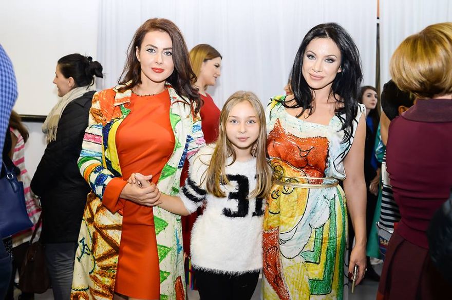 Deaf Pupils' Drawings Turned Into A Beautiful Fashion Collection