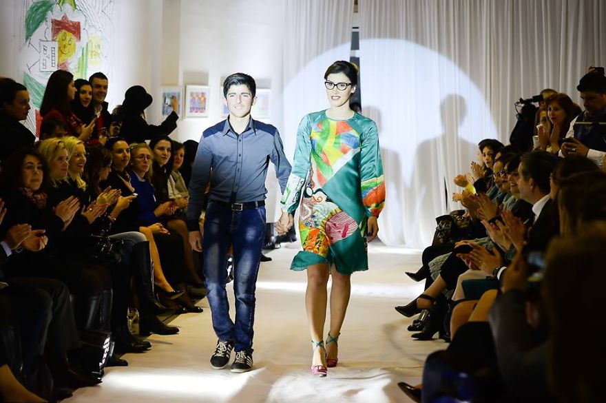 Deaf Pupils' Drawings Turned Into A Beautiful Fashion Collection