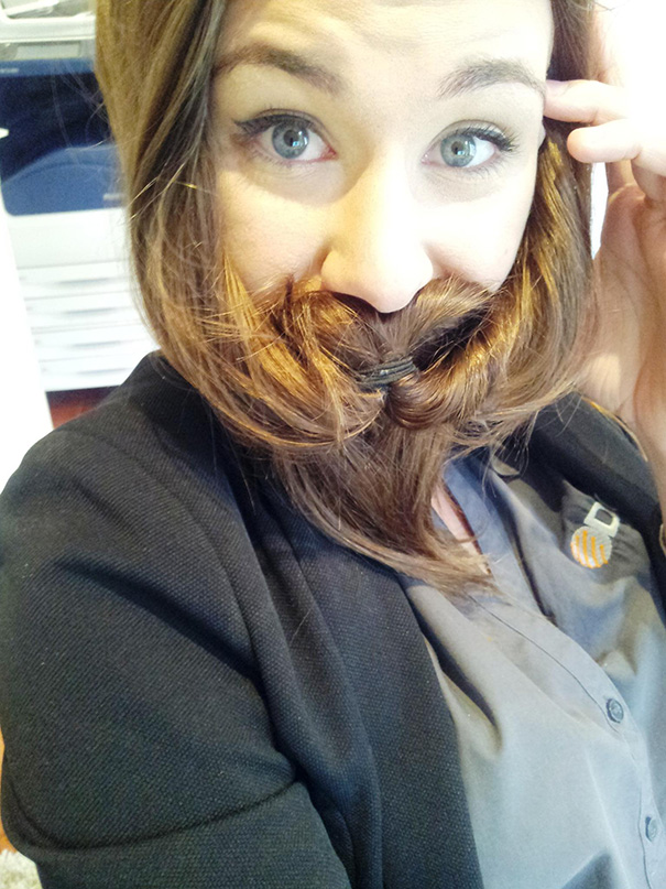 Oops, Forgot To Shave This Morning