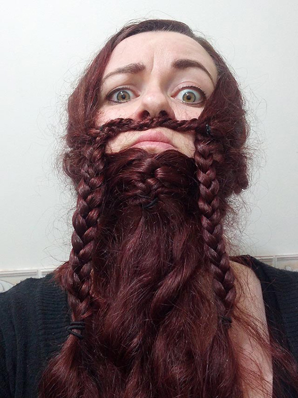 I Attempted The Gimli Braided Ladybeard