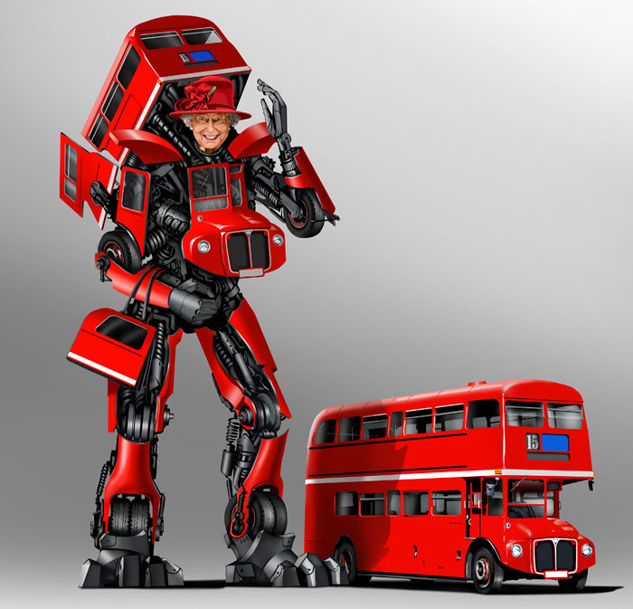 World Leaders Illustrated As Transformers By Gunduz Aghayev