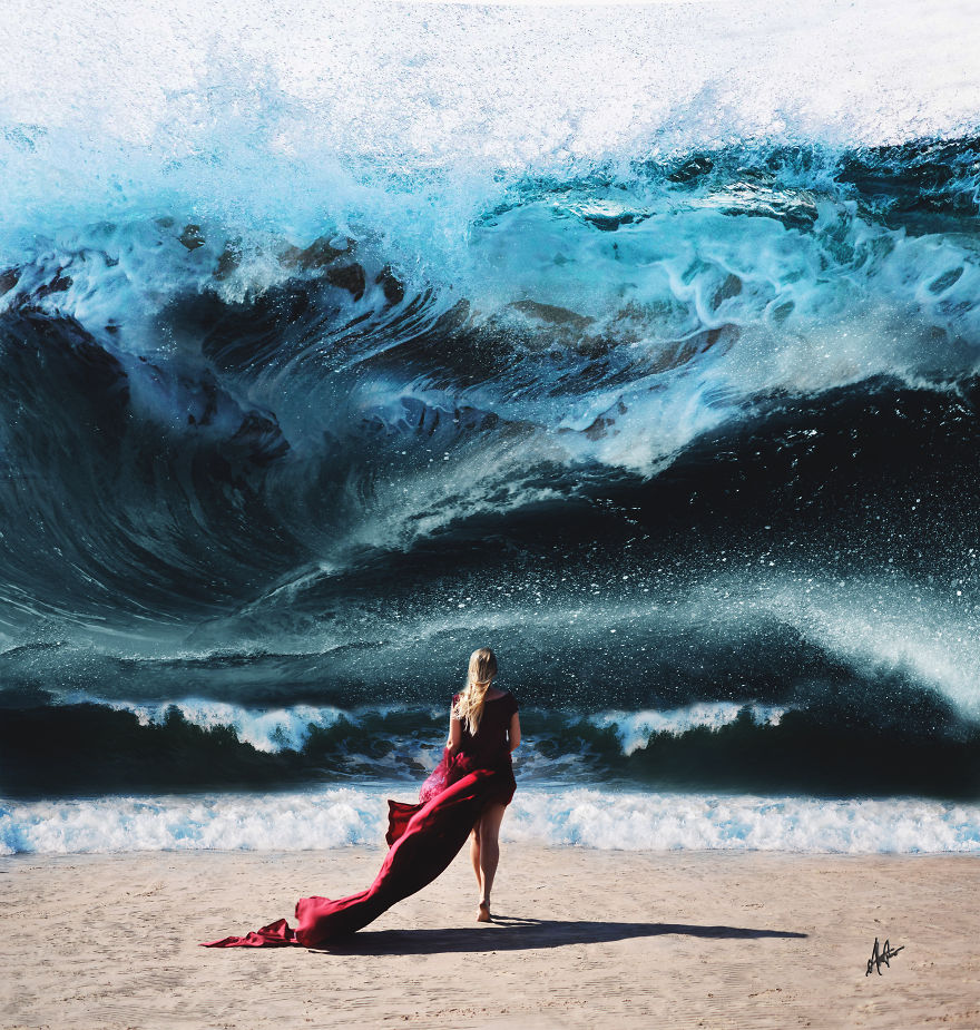 Self-Taught Artist Captures The Connection Between Humans And Nature In Self-Portraits Self-Taught Artist Captures The Connection Between Humans And Nature In Self-Portraits