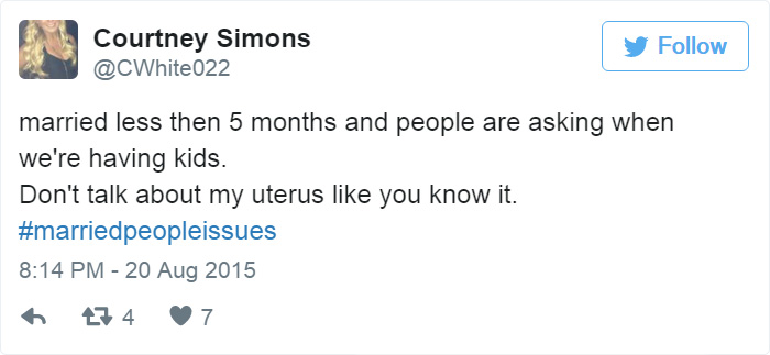 Married People Issues