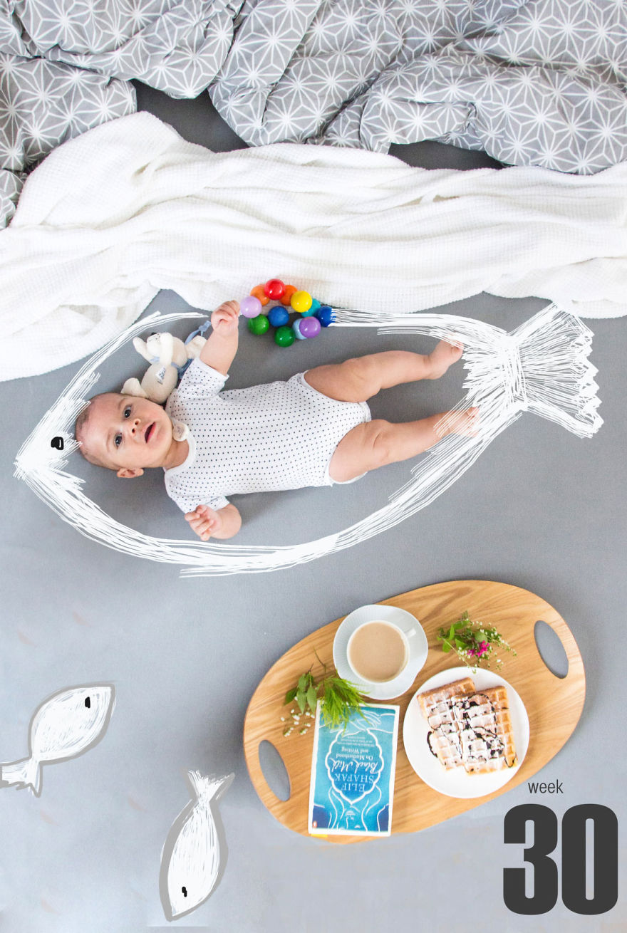 I Photographed My Baby For 52 Weeks To Show The Process Of Becoming A Human