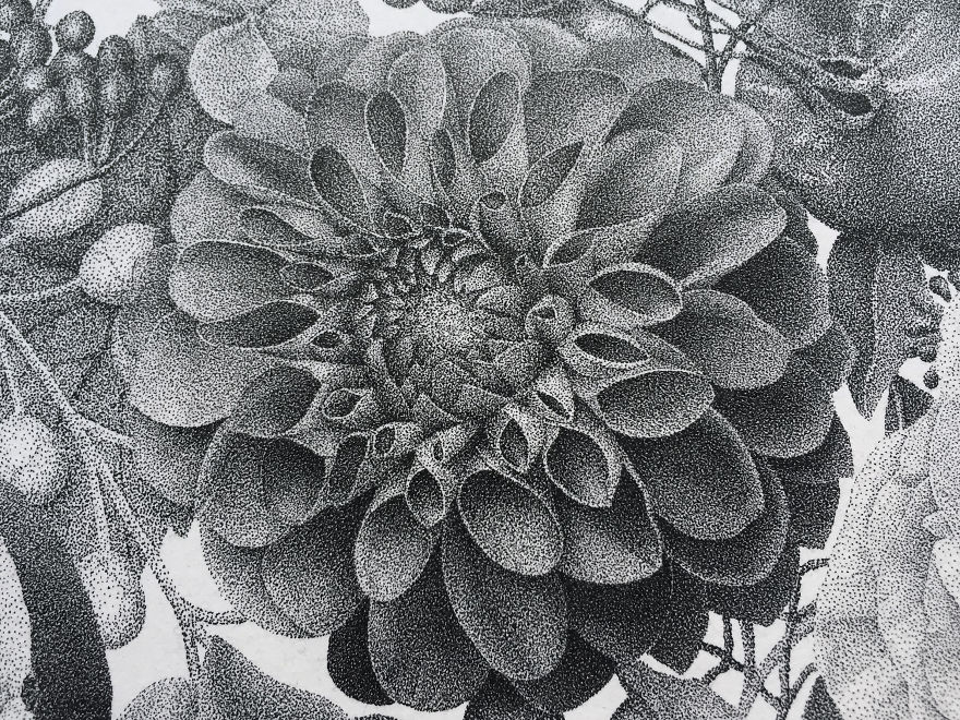 7 Million Dots And 370 Hours Later, I Present My Piece Called 'Autumn' 7 Million Dots And 370 Hours Later, I Present My Piece Called 'Autumn'