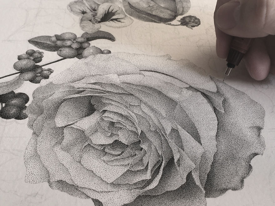 7 Million Dots And 370 Hours Later, I Present My Piece Called 'Autumn' 7 Million Dots And 370 Hours Later, I Present My Piece Called 'Autumn'