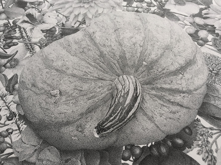 7 Million Dots And 370 Hours Later, I Present My Piece Called 'Autumn' 7 Million Dots And 370 Hours Later, I Present My Piece Called 'Autumn'