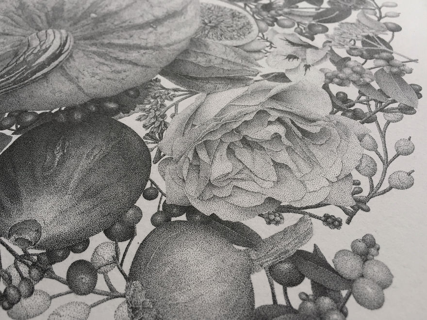 7 Million Dots And 370 Hours Later, I Present My Piece Called 'Autumn' 7 Million Dots And 370 Hours Later, I Present My Piece Called 'Autumn'