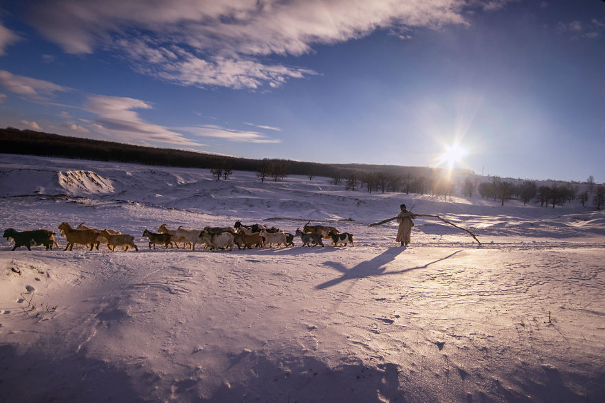 A Glimpse Of The Romanian Winter, Like In The Old Days A Glimpse Of The Romanian Winter, Like In The Old Days