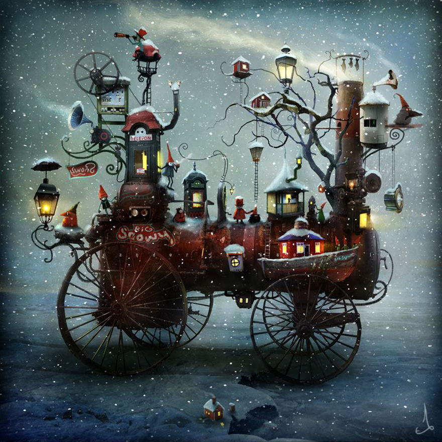 Fairytale-Like Illustrations By Swedish Artist Alexander Jansson
