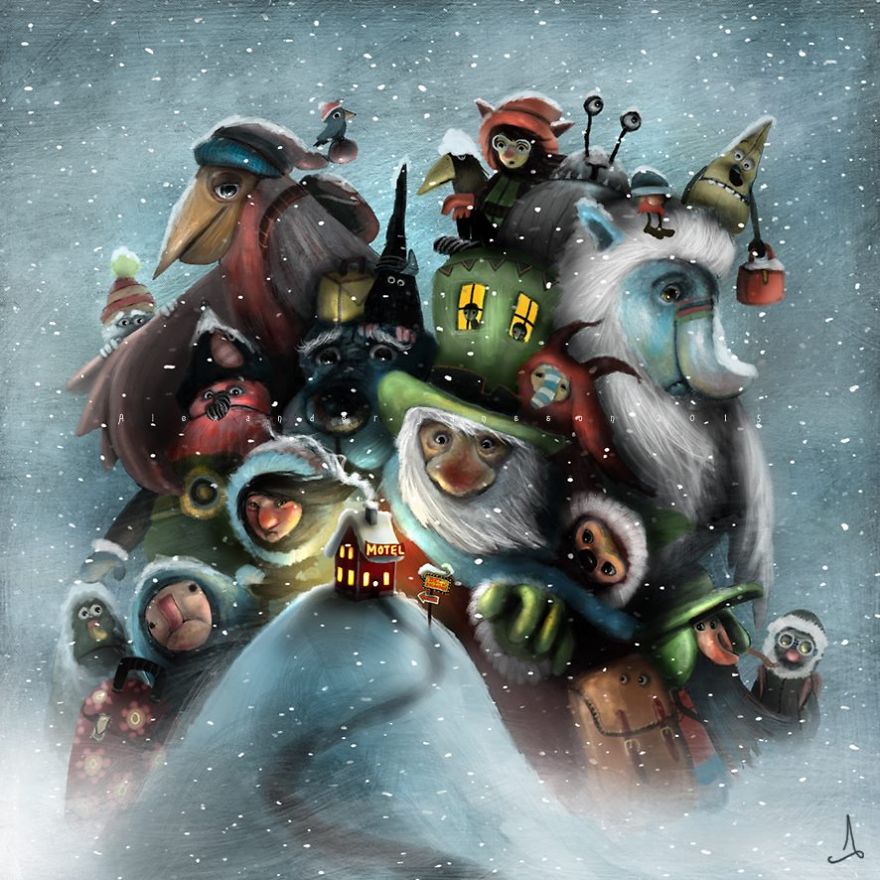 Fairytale-Like Illustrations By Swedish Artist Alexander Jansson
